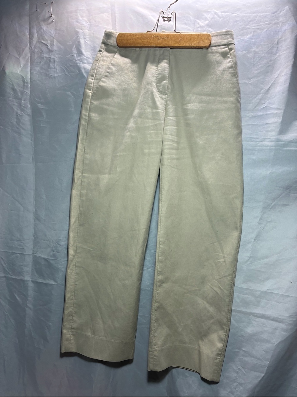 Banana Republic Cream Straight-Leg Women's Pants